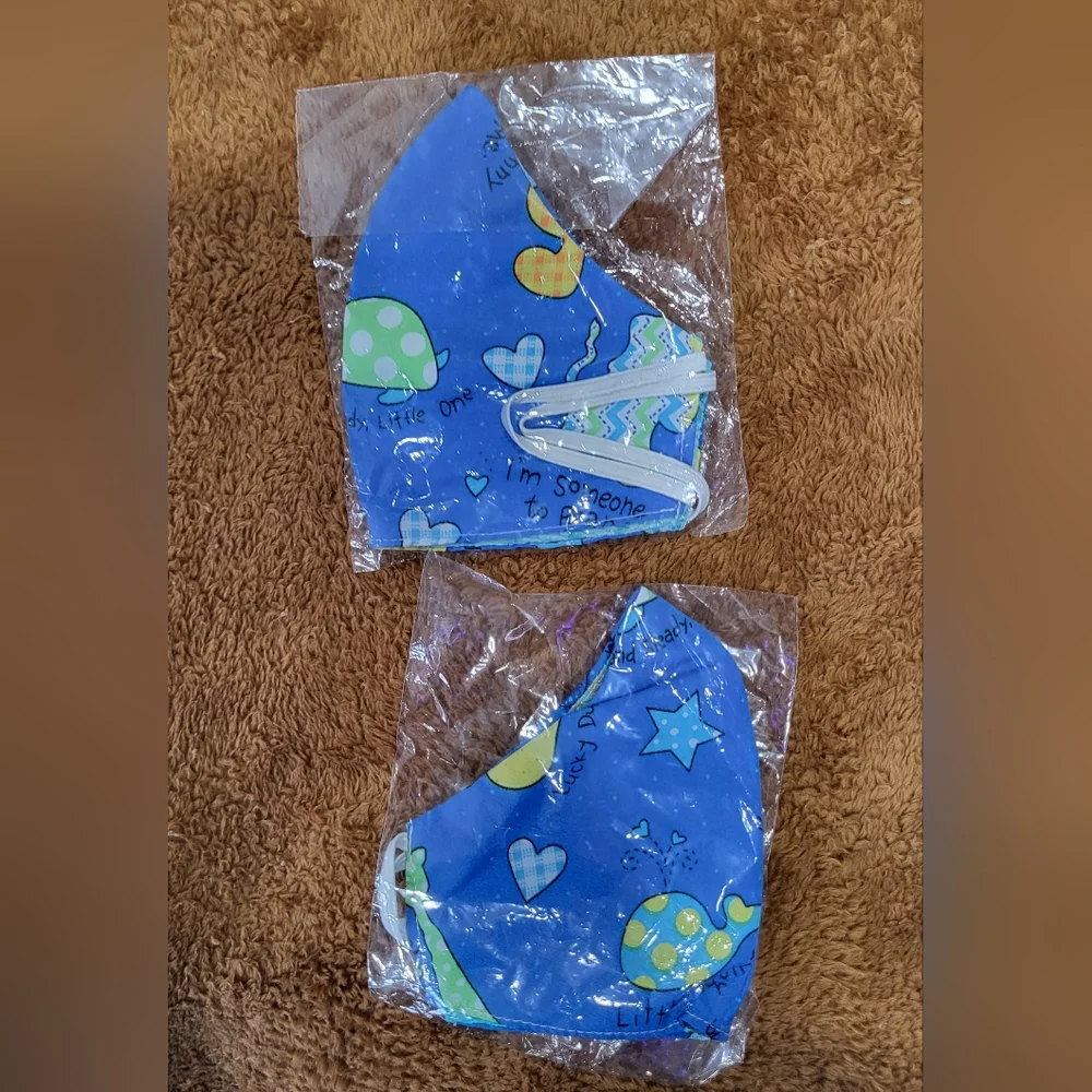 Reusable Child Face Mask 2pack Animals (4